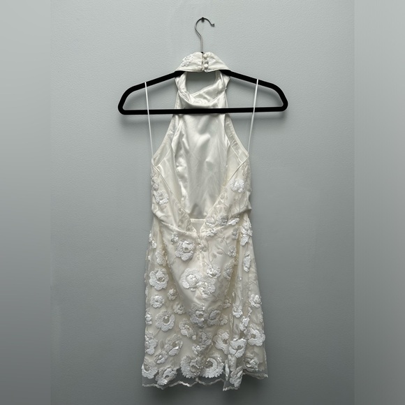 Milly Harriet Flora Sequin Halter Dress - Picture 2 of 8